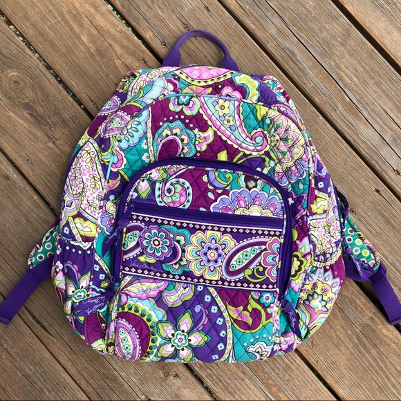 Vera Bradley Handbags - Vera Bradley Campus Heather Backpack (RARE)
